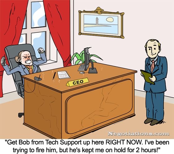 How to Fire Tech Support Cartoon | Negotiation Experts